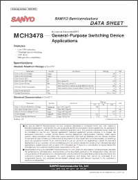 Click here to download MCH3478 Datasheet