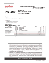 Click here to download LV4147W Datasheet