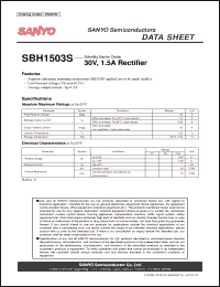 Click here to download SBH1503S Datasheet