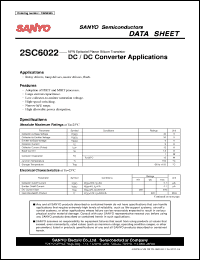 Click here to download 2SC6022 Datasheet
