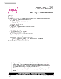 Click here to download LC86F3264A Datasheet
