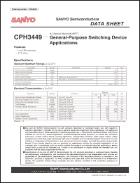 Click here to download CPH3449 Datasheet