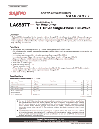 Click here to download LA6587T Datasheet