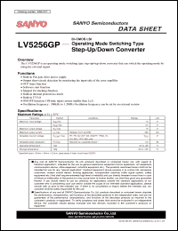 Click here to download LV5256GP Datasheet