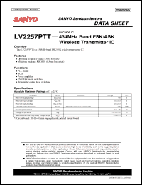 Click here to download LV2257PTT Datasheet