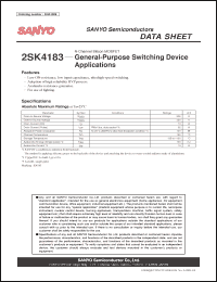 Click here to download 2SK4183 Datasheet