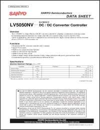 Click here to download LV5050NV Datasheet