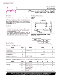 Click here to download STK401-340 Datasheet