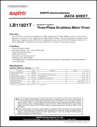 Click here to download LB11921T Datasheet