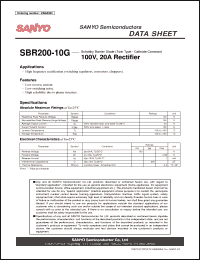Click here to download SBR200-10G Datasheet