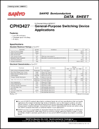 Click here to download CPH3427 Datasheet