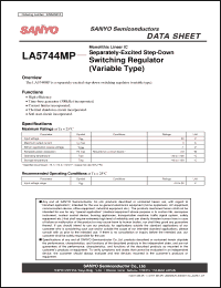 Click here to download LA5744MP Datasheet