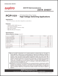 Click here to download PCP1101 Datasheet