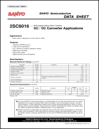 Click here to download 2SC6016 Datasheet