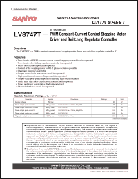 Click here to download LV8747T Datasheet