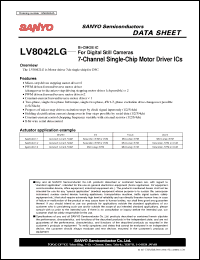 Click here to download LV8042LG Datasheet