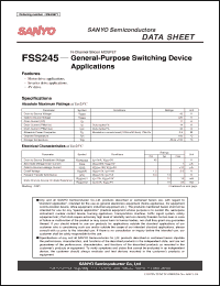 Click here to download FSS245 Datasheet