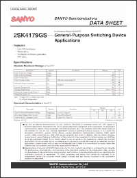 Click here to download 2SK4179GS Datasheet
