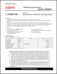 Click here to download LV5841M Datasheet