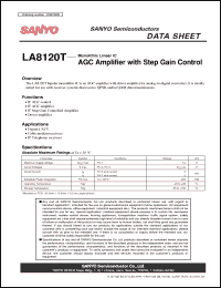 Click here to download LA8120T Datasheet