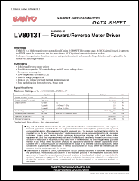 Click here to download LV8013T Datasheet