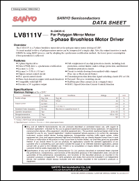 Click here to download LV8111V Datasheet