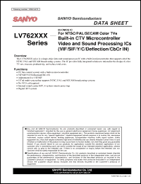 Click here to download LV762113F Datasheet