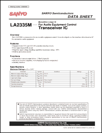 Click here to download LA2335M Datasheet