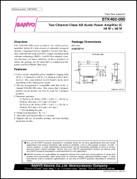 Click here to download STK402-020 Datasheet