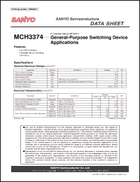 Click here to download MCH3374 Datasheet