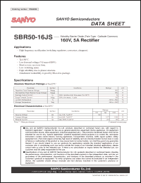 Click here to download SBR5016JS Datasheet