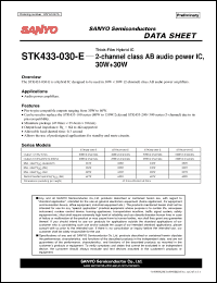 Click here to download STK433-030-E Datasheet