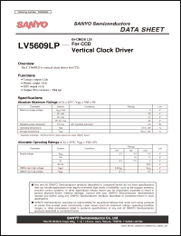 Click here to download LV5609LP Datasheet