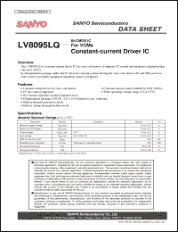 Click here to download LV8095LQ Datasheet
