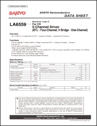 Click here to download LA6559 Datasheet