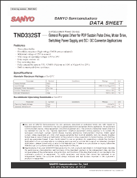 Click here to download TND332ST Datasheet