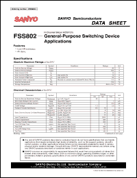 Click here to download FSS802 Datasheet