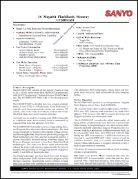 Click here to download LE28BW168T Datasheet