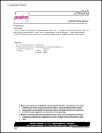 Click here to download LC7454M Datasheet