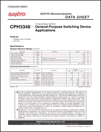 Click here to download CPH3348 Datasheet