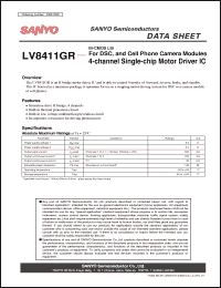 Click here to download LV8411GR Datasheet