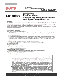 Click here to download LB11850V Datasheet
