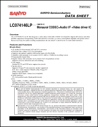 Click here to download LC074146LP Datasheet