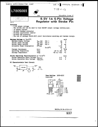 Click here to download L780S085 Datasheet