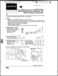 Click here to download LA5537 Datasheet