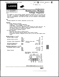 Click here to download LA5658 Datasheet