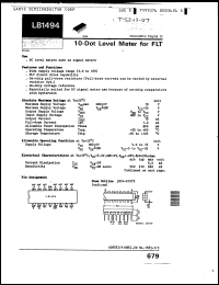 Click here to download LB1494 Datasheet