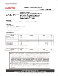Click here to download LA5744 Datasheet