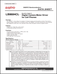 Click here to download LB8684CL Datasheet