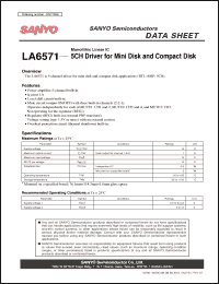 Click here to download LA6571 Datasheet